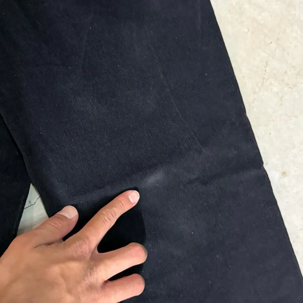 Chaps Black Corduroy Straight Fit Pants NWT Sz 32x34 Men's